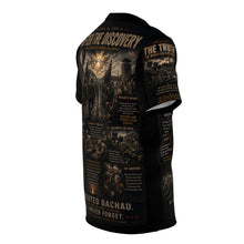 Load image into Gallery viewer, Dachau Liberation Tribute Tee — "Get it all on record" — Never Forget
