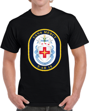 Load image into Gallery viewer, Navy - USNS Mercy (T-AH-19) - Crest Wo Txt X 300 T Shirt
