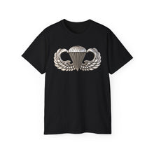 Load image into Gallery viewer, Unisex Ultra Cotton Tee - Army - Basic Airborne Badge - No Txt - 3D X 300
