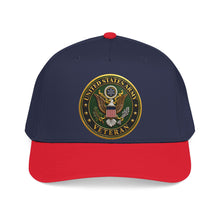 Load image into Gallery viewer, Mid Profile Baseball Cap - Army - US Army Veteran - 3D - Enhanced
