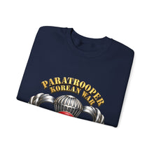Load image into Gallery viewer, Crewneck Sweatshirt - SOF - Paratrooper - Korean War - Cbt Vet - 3D X 300
