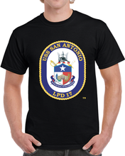 Load image into Gallery viewer, Navy - USS San Antonio (LPD-17) Wo Txt X 300 T Shirt
