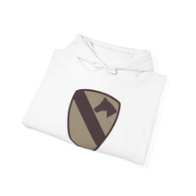Load image into Gallery viewer, Hoodie – SSI - 1st Cavalry Division - Subdued Desert X 300
