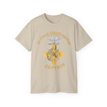 Load image into Gallery viewer, Unisex Ultra Cotton Tee - USPHS - USPHS - Insignia - Captain - Cpt X 300
