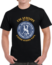 Load image into Gallery viewer, Navy - USS Antelope (PG-86) X 300 T Shirt
