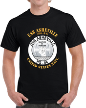 Load image into Gallery viewer, Navy - USS Asheville (PG-84) X 300 T Shirt
