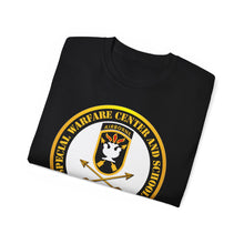 Load image into Gallery viewer, Unisex Ultra Cotton Tee - SOF - JFK Special Warfare Center - School SSI - Veteran
