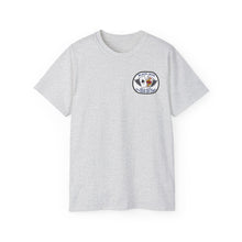 Load image into Gallery viewer, Unisex Ultra Cotton Tee - Vietnam Combat Aviation Vet w Air Crew Badges - HQ &amp; HQ Company 12th Aviation Group Combat Blackjack - Sgt Howard Meyers - 1968-1969 SVC X 300
