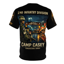 Load image into Gallery viewer, Cold War Command Camp Casey All-Over Print Tee — Republic of Korea DMZ
