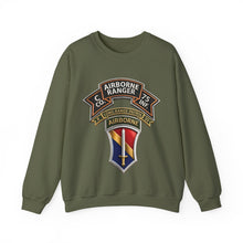 Load image into Gallery viewer, Crewneck Sweatshirt - SSI - Vietnam - C Co 75th Ranger - 1st FF - E-20 Inf - 3D X 300

