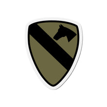 Load image into Gallery viewer, Die-Cut Magnet - SSI - 1st Cavalry Division - Subdued X 300
