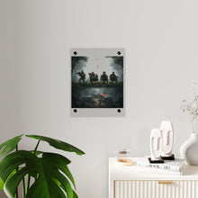 Load image into Gallery viewer, Acrylic Wall Art Panel - Jungle Drug Lab Destruction wo Explosions
