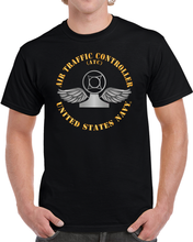 Load image into Gallery viewer, Navy - Rate - Air Traffic Controller (ATC) T Shirt

