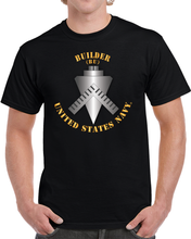 Load image into Gallery viewer, Navy - Rate - Builder (BU) T Shirt
