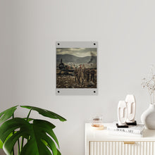 Load image into Gallery viewer, Acrylic Wall Art Panel - U.S. Air Force officer - Captured, KIA, Communist Guerrillas - AT-6 Shotdown - Cold War
