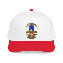 Load image into Gallery viewer, Mid Profile Baseball Cap - XVIII Airborne Corps Desert Storm Ribbons - 3D - Transparent
