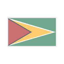 Load image into Gallery viewer, Kiss-Cut Stickers - Flag - Republic of Guyana wo txt X 300
