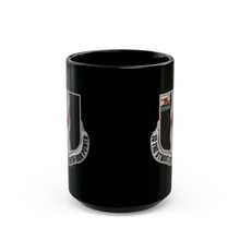 Load image into Gallery viewer, Black Mug  (15oz) - DUI - Infantry - 60th Infantry Regiment wo txt - 3D - Enhanced X 300
