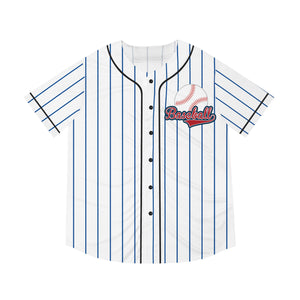 Men's Baseball Jersey (AOP) - Baseball Fan Jersey