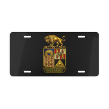 Load image into Gallery viewer, License Plate - Army - 10th Cavalry Regiment - BUffalo Soldiers - COA - Ready and Forward - 3D Enhanced
