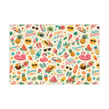 Load image into Gallery viewer, Gift Wrap Paper — Hello Summer Beach Vibes
