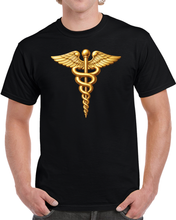 Load image into Gallery viewer, Army Medical Corps Branch Insignia - 3D - Enhanced T Shirt

