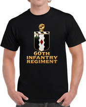 Load image into Gallery viewer, COA - Infantry - 60th Infantry Regiment w txt - 3D - Enhanced X 300 T Shirt
