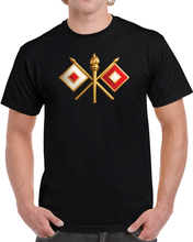 Load image into Gallery viewer, Signal Corps Branch Insignia - 3D - Enhanced T Shirt
