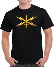Load image into Gallery viewer, Army Cyber Corps Branch Insignia - 3D - Enhanced T Shirt
