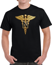 Load image into Gallery viewer, Army Nurse Corps Branch Insignia - 3D - Enhanced T Shirt
