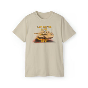 Unisex Ultra Cotton Tee - Army - Main Battle Tank - M1A1 X 300