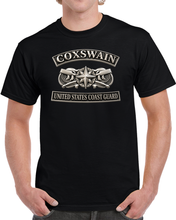 Load image into Gallery viewer, USCG - Coxswain w txt - Silver - 3D - Enhanced T Shirt
