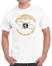 Load image into Gallery viewer, Navy - Rate - Mass Communication Specialist (MS) T Shirt
