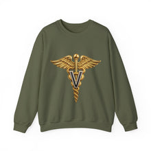 Load image into Gallery viewer, Crewneck Sweatshirt - Army Veterinary Corps Branch Insignia - 3D
