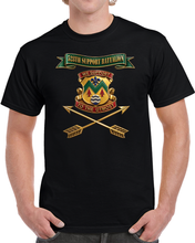 Load image into Gallery viewer, 528th Support Bn - DUI - Ribbon - Branch - 3D - Enhanced T Shirt
