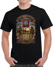 Load image into Gallery viewer, Army  - 82nd Airborne Division - WWII to NOW - All American Division - 3D - Enhanced T Shirt
