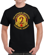 Load image into Gallery viewer, Army - 2nd General Hospital - Landstuhl Germany - 3D - Enhanced T Shirt
