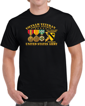 Load image into Gallery viewer, Army - Vietnam  Vet - w Medals - VN - 1st Cav Division - 3D - Enhanced T Shirt
