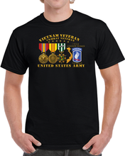 Load image into Gallery viewer, Army - Vietnam  Vet - w Medals - VN - 173rd Airborne Brigade  - 3D Enhanced X 300 T Shirt
