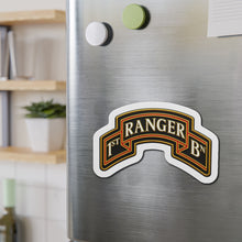 Load image into Gallery viewer, Die-Cut Magnet - Army - 1st Ranger Battalion - Ranger Scroll - 3D - Enhanced
