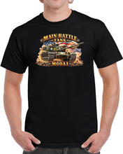 Load image into Gallery viewer, Army - Main Battle Tank - M60A1 w Fire- Right Face - 3D - Enhanced T Shirt
