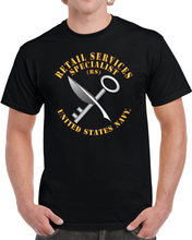 Load image into Gallery viewer, Navy - Rate - Retail Services Specialist (RS) T Shirt
