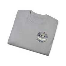 Load image into Gallery viewer, Unisex Ultra Cotton Tee - Vietnam Combat Aviation Vet w Air Crew Badges - 12th Aviation Group - Vietnam - SSI - Sgt Howard Meyers - 1968-1969 SVC X 300
