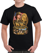Load image into Gallery viewer, WAC - Womens Army Corps - WWII - 3D - Enhanced T Shirt
