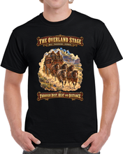 Load image into Gallery viewer, Overland Stage - Dusty Trails - 3D - Enhanced T Shirt
