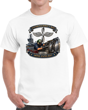 Load image into Gallery viewer, NAVY Rate - Aviation Machinists Mate Br withScene - 3D - Enhanced T Shirt
