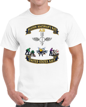 Load image into Gallery viewer, NAVY - Aviation Boatswains Mate Br with 3 Scene - 3D - Enhanced T Shirt
