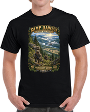 Load image into Gallery viewer, Camp Dawson, Kingwood, West Virginia, - WVARNG - 3D - Enhanced T Shirt
