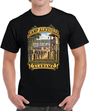 Load image into Gallery viewer, Camp Aliceville, Alabama - German POW Camp WWII - 3D - Enhanced T Shirt
