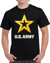 Load image into Gallery viewer, Army Star W Us Army w White Star - 3D - Enhanced T Shirt
